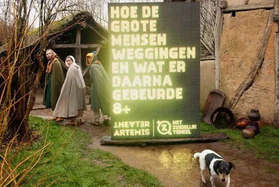 Campagnebeeld Hoe de grote mensen weggingen en wat er daarna gebeurde (liggend)