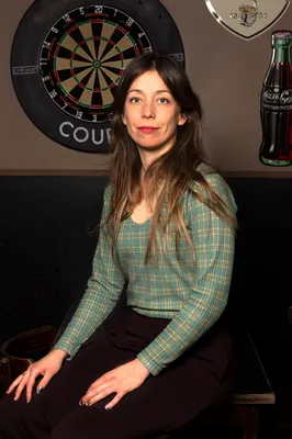 Jessie L'Herminez portret staand